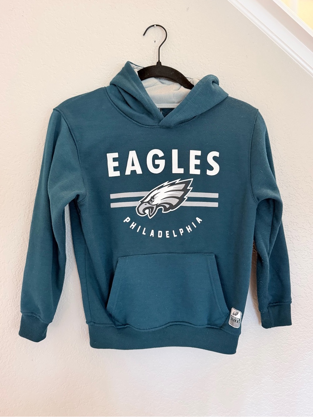 Philadelphia Eagles Youth Hoodie NFL Team Apparel Size 10-12